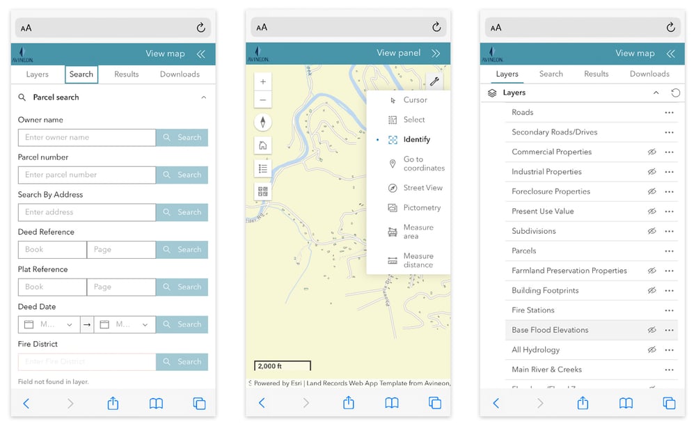 WebMapTemplate_Mobile